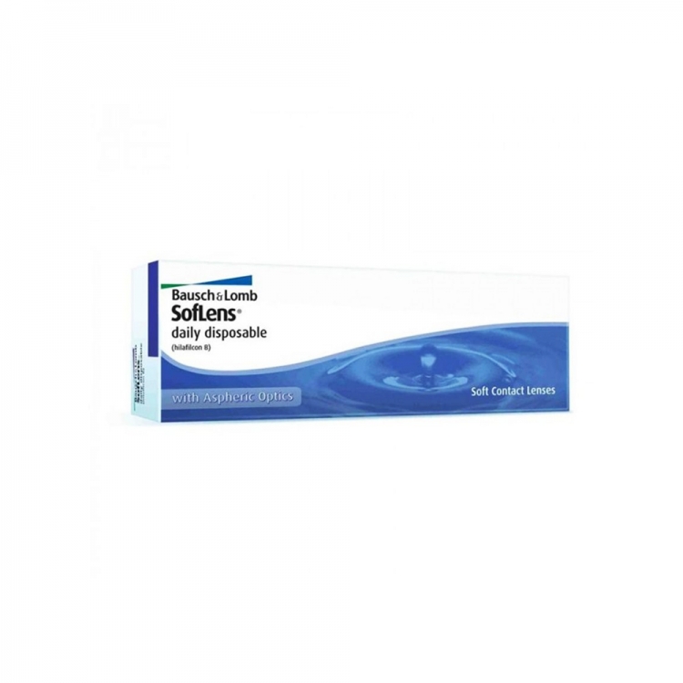 Soflens Daily Disposable With Aspheric Μυωπίας Ημερήσιοι 30τεμ