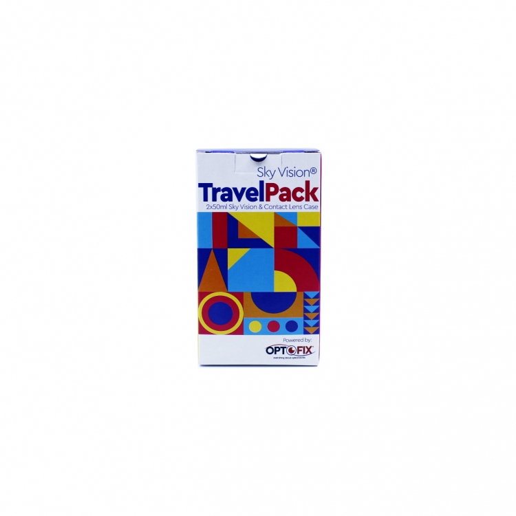 Travel Pack SkyVision 2x50ml & Θήκη Φακών